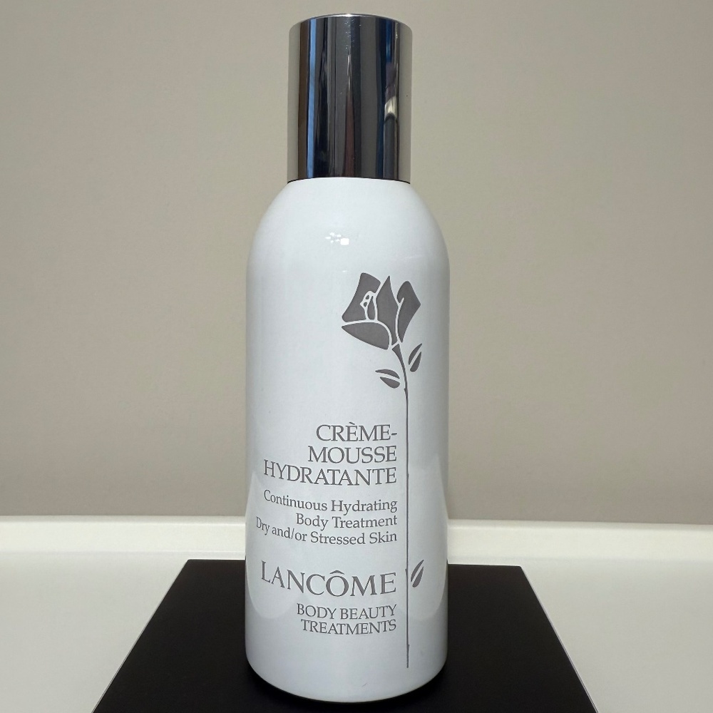 Lancome Creme Mousse Hydratante Hydrating Body Treatment Dry Skin 7.5 Oz NOS HTF